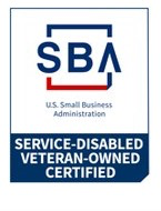 SBA certified Service-Disabled Veteran-Owned Small Business