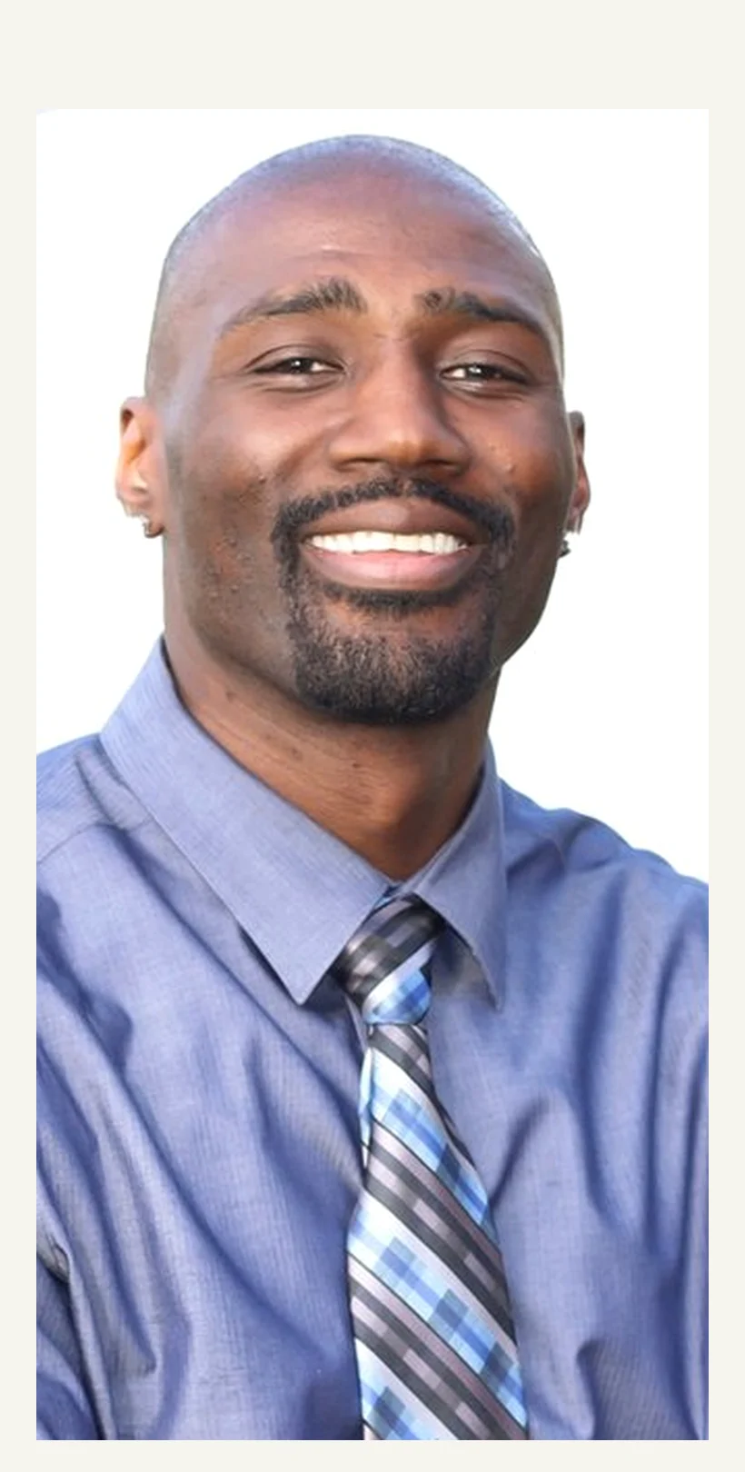 Portrait of Teton Wilson, owner of Be Chosen Agency.